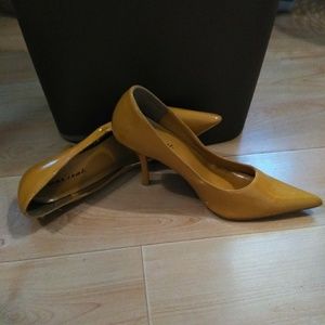 Golden Yellow Heels